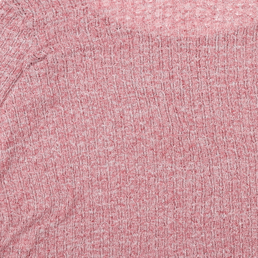 Womens UK Size 14 Peacocks Pink Pullover Jumper