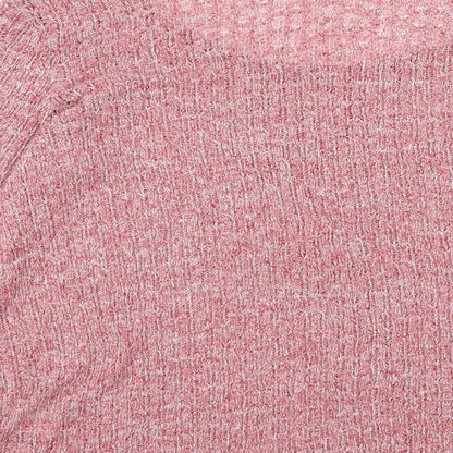 Womens UK Size 14 Peacocks Pink Pullover Jumper