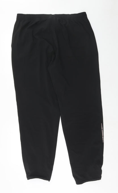 Womens UK Size L H&M Regular Fit  Black Trousers