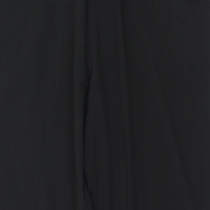 Womens UK Size L H&M Regular Fit  Black Trousers