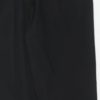 Womens UK Size L H&M Regular Fit  Black Trousers