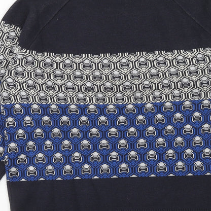 Mens UK Size S NEXT Blue Pullover Jumper