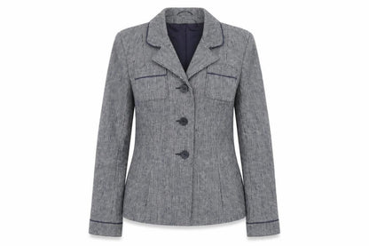 Womens UK Size 12 Preworn Regular Blue Blazer