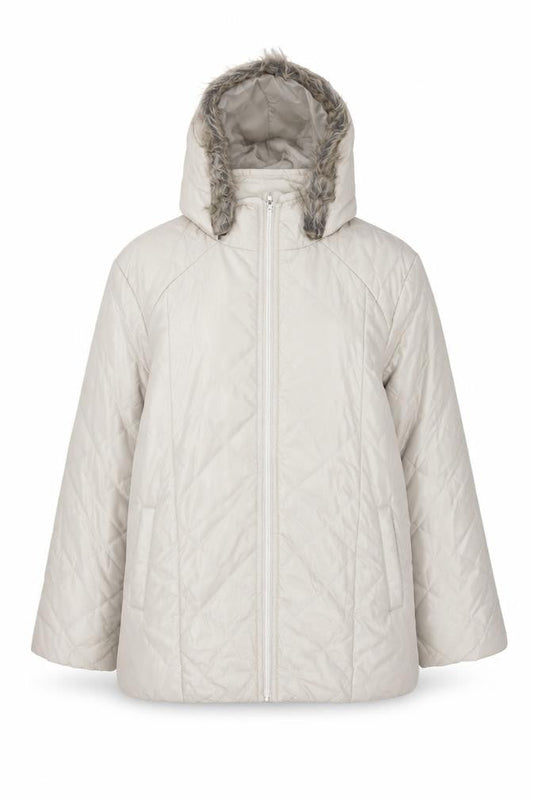 Womens UK Size M Anne De Lancay Beige Jacket