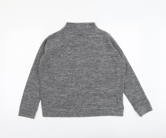 Womens UK Size S New Look Grey Pullover Jumper