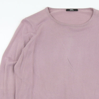 Womens UK Size 12 Marks and Spencer Purple Pullover Jumper