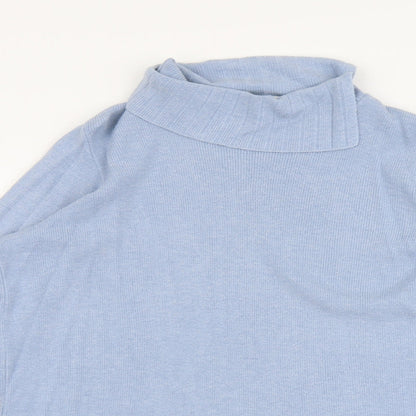 Womens UK Size 12 Marks and Spencer Blue Pullover Jumper