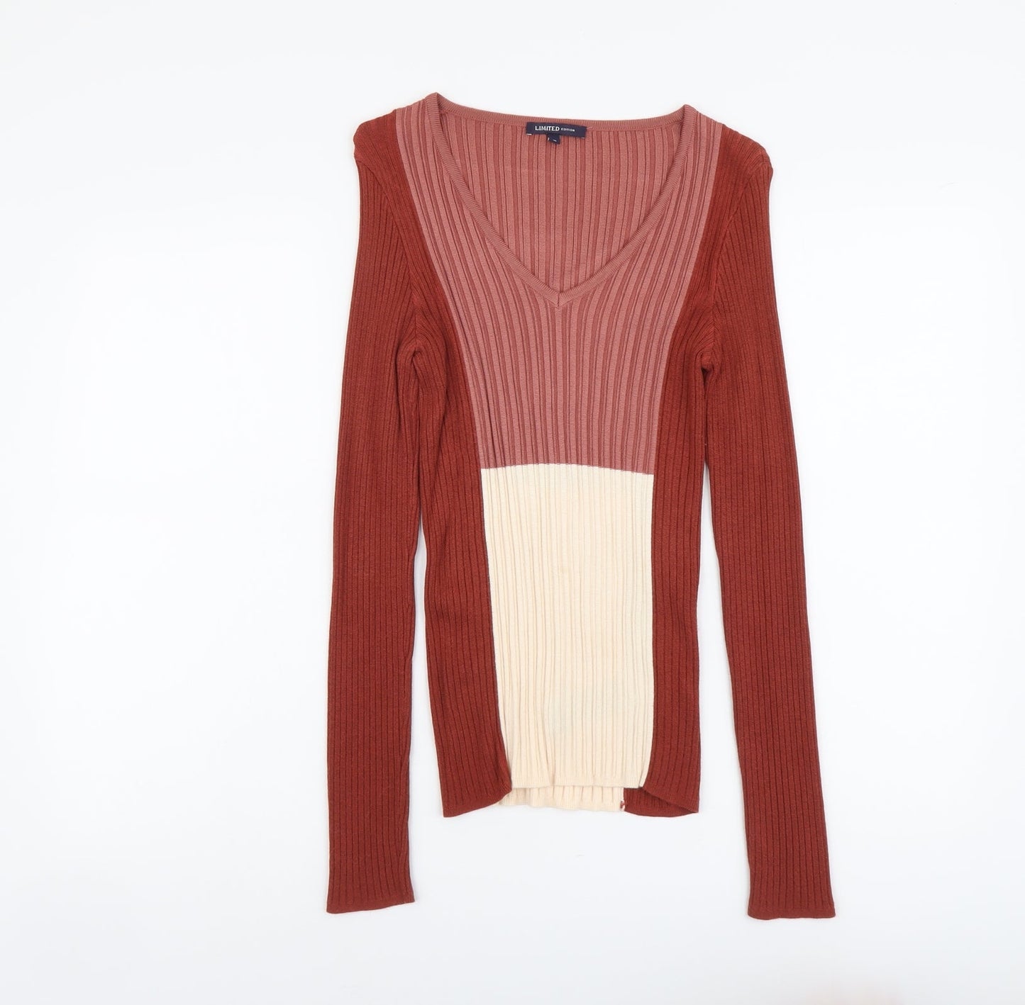 Womens UK Size 10 Marks and Spencer Multicoloured Pullover Jumper