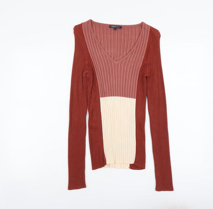 Womens UK Size 10 Marks and Spencer Multicoloured Pullover Jumper