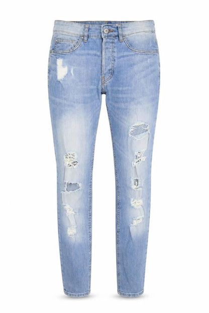 Womens UK Size 4 H&M Regular Fit Skinny Blue Jeans