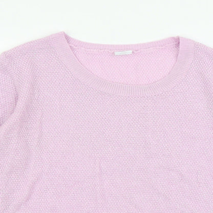 Womens UK Size 16 Preworn Purple Pullover Jumper