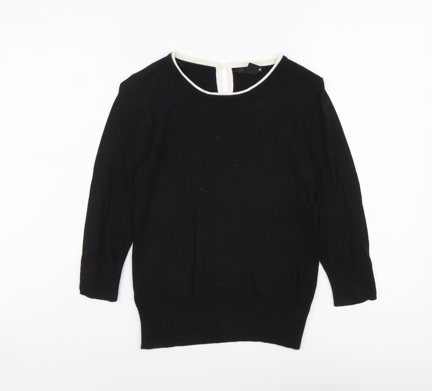 Womens UK Size S H&M Black Pullover Jumper