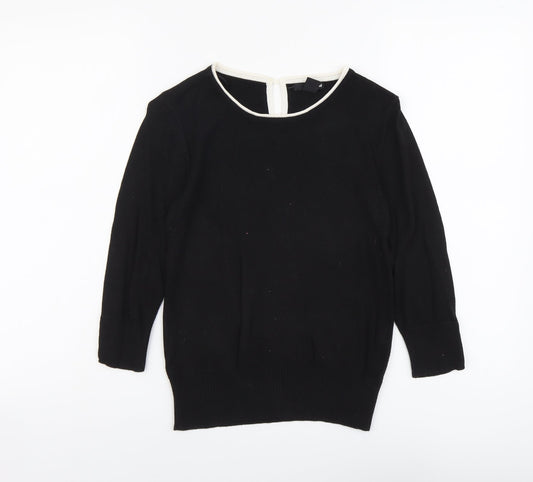 Womens UK Size S H&M Black Pullover Jumper