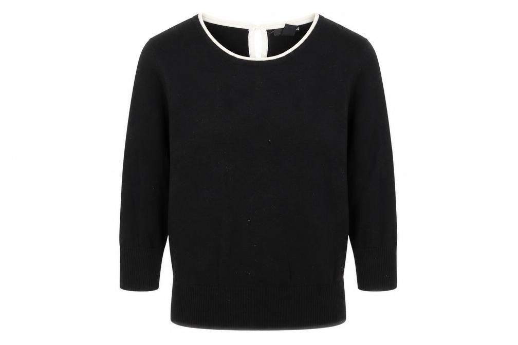Womens UK Size S H&M Black Pullover Jumper