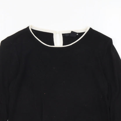 Womens UK Size S H&M Black Pullover Jumper