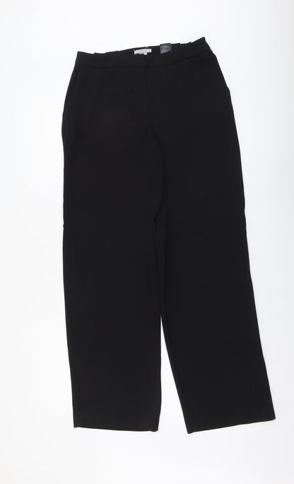 Womens UK Size 10 H&M Regular Fit  Black Trousers