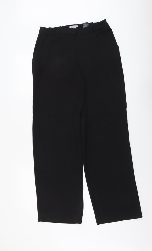 Womens UK Size 10 H&M Regular Fit  Black Trousers
