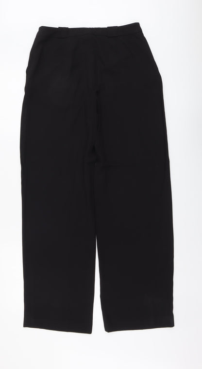 Womens UK Size 10 H&M Regular Fit  Black Trousers