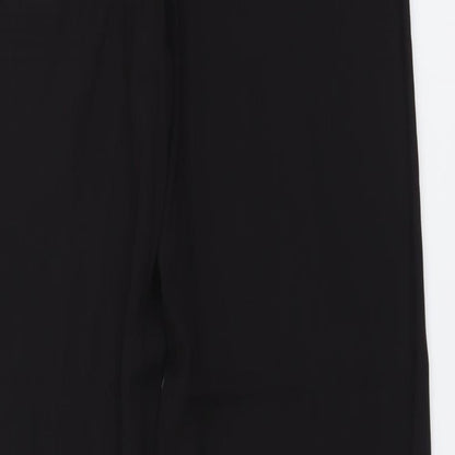 Womens UK Size 10 H&M Regular Fit  Black Trousers