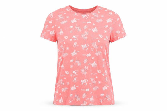 Womens UK Size 2XS Primark Orange Basic T-Shirt