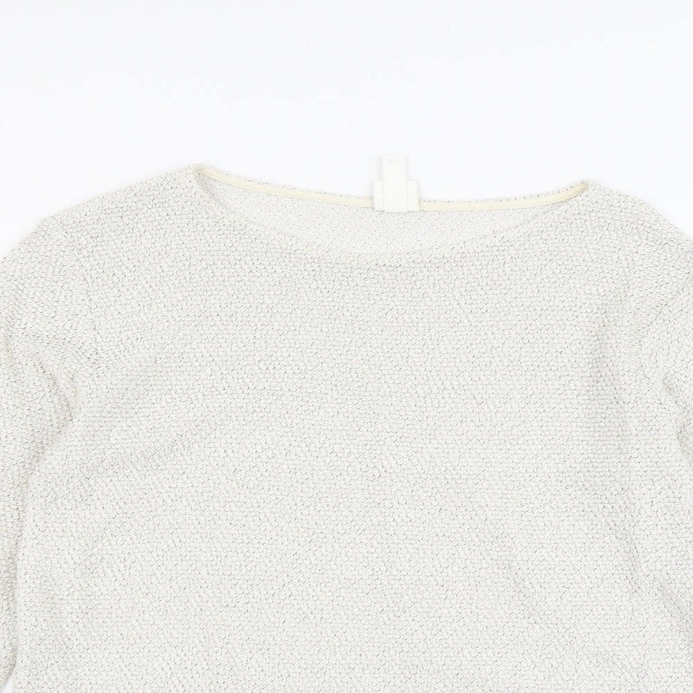 Womens UK Size S H&M Beige Pullover Jumper