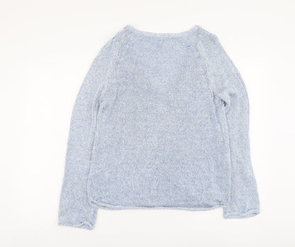 Womens UK Size S H&M Blue Pullover Jumper