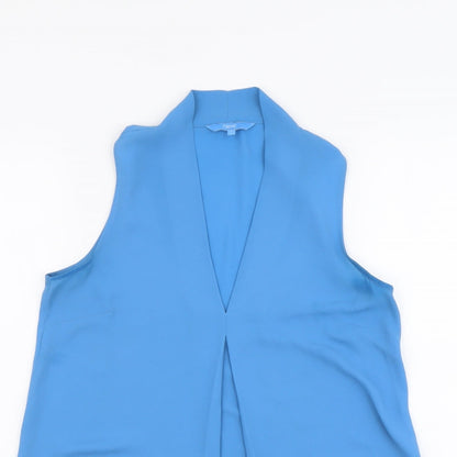 Womens UK Size 8 NEXT Blue Basic Tank