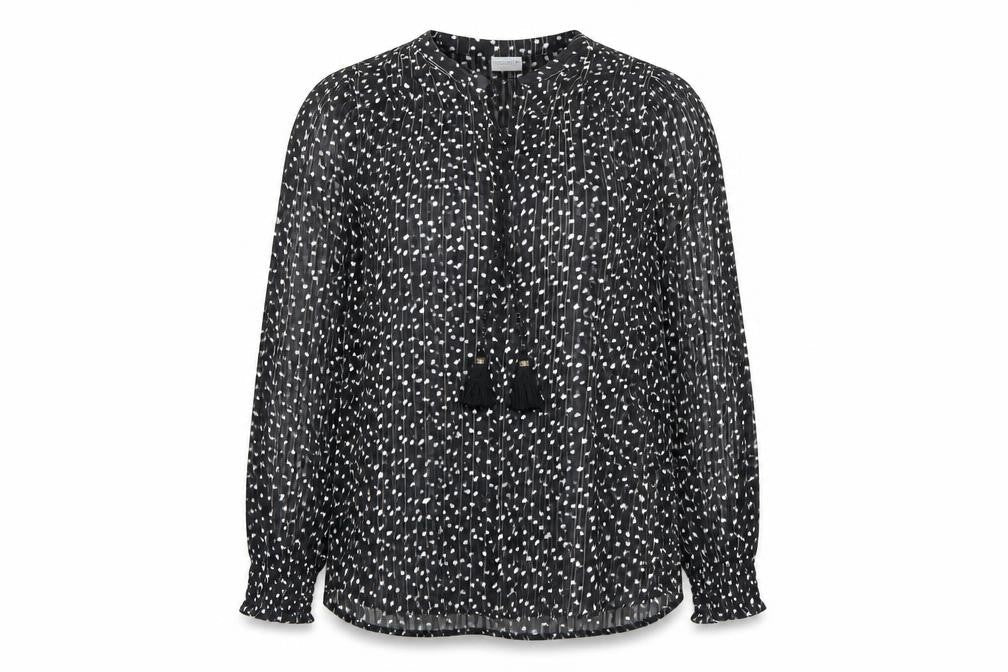 Womens UK Size 12 Together Black Basic Blouse
