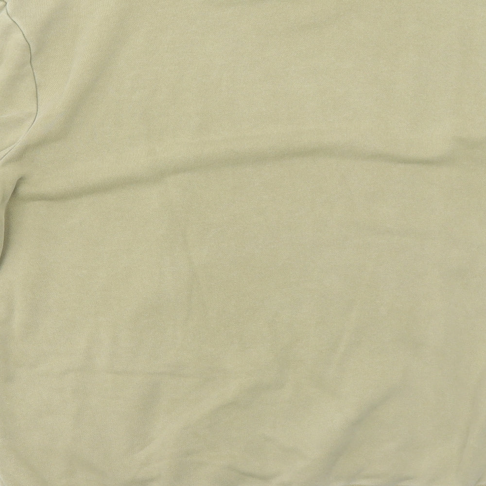 Mens UK Size S H&M Green Pullover Sweatshirt