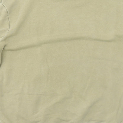 Mens UK Size S H&M Green Pullover Sweatshirt