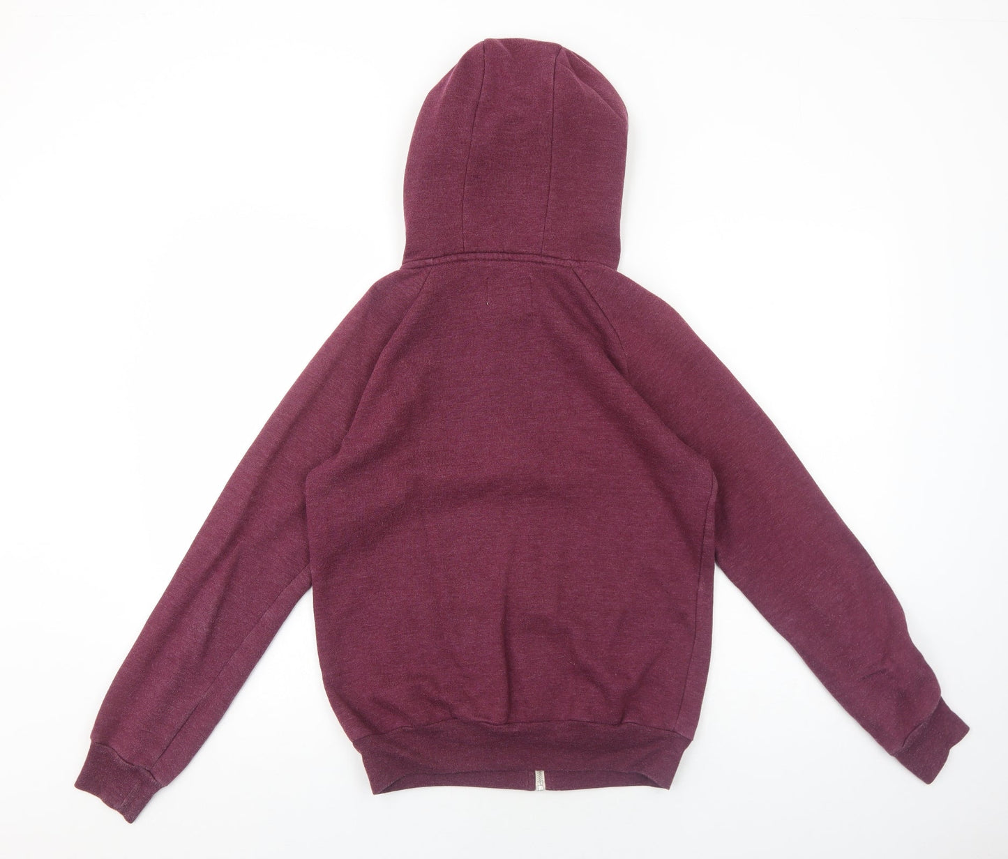 Mens UK Size XS Cedar Wood State Purple Full Zip Hoodie