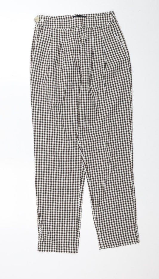 Womens UK Size 6 ASOS Regular Fit  Brown Trousers