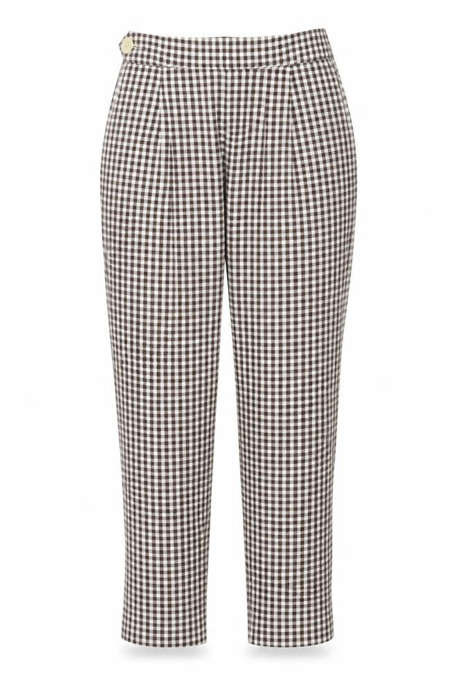 Womens UK Size 6 ASOS Regular Fit  Brown Trousers