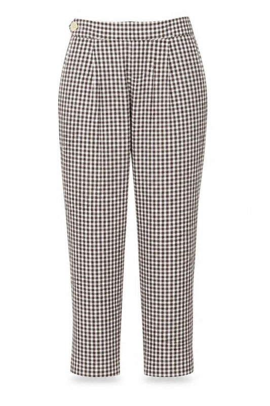 Womens UK Size 6 ASOS Regular Fit  Brown Trousers