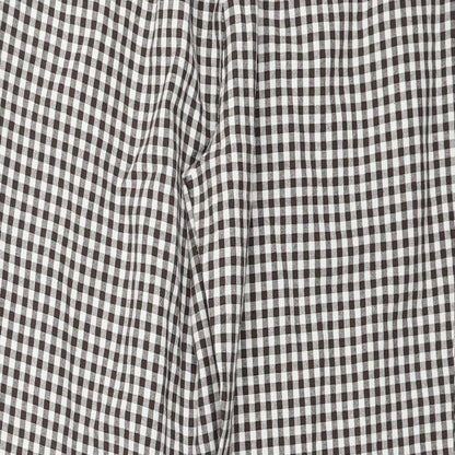 Womens UK Size 6 ASOS Regular Fit  Brown Trousers