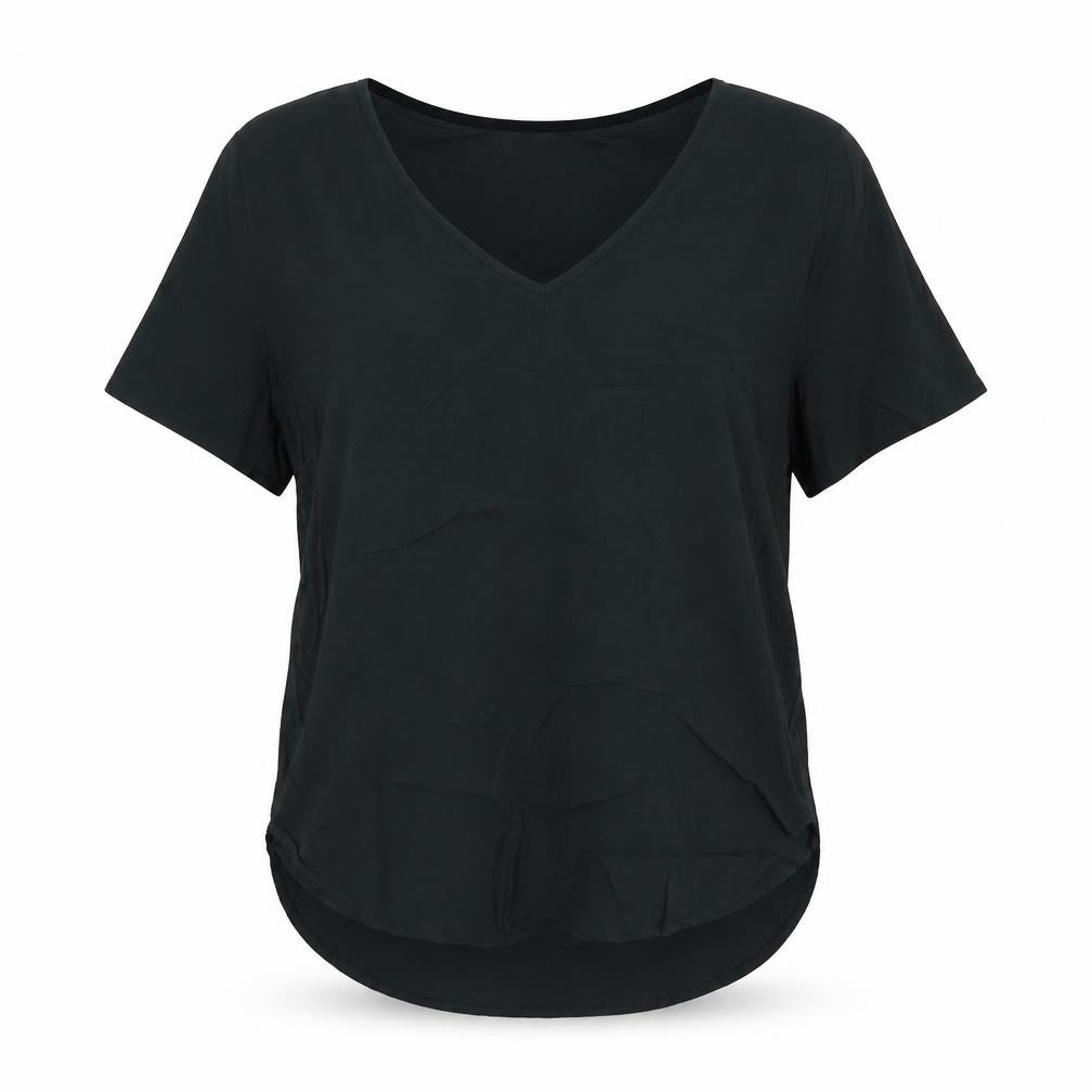 Womens UK Size 8 H&M Green Basic Blouse