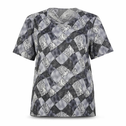Womens UK Size 14 Saloos Grey Basic Blouse