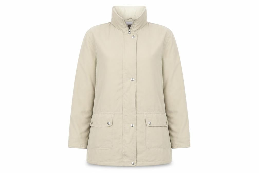Womens UK Size 10 Papaya Beige Jacket