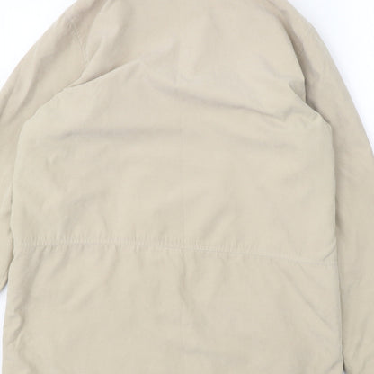 Papaya Womens Beige Jacket Size 10 Zip