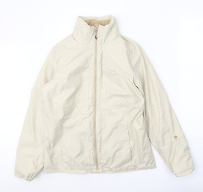 Womens UK Size M Wedze Beige Jacket