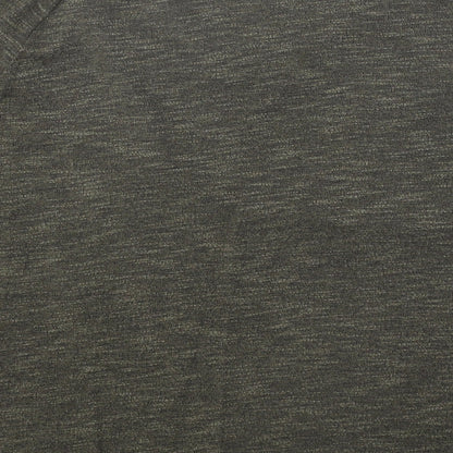 Womens UK Size 10 Atmosphere Green Basic T-Shirt