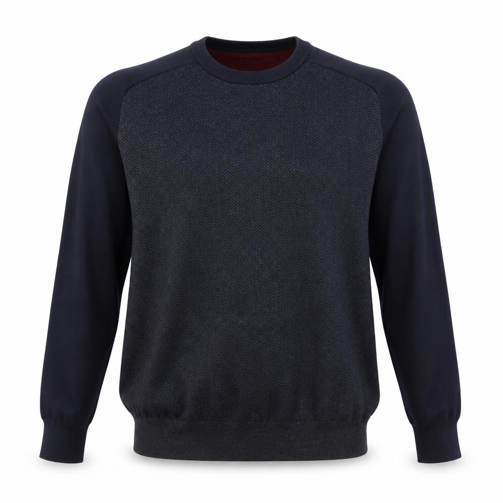 Mens UK Size M Easy Grey Pullover Jumper