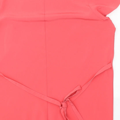 Womens UK Size 14 Wardrobe Pink Basic T-Shirt
