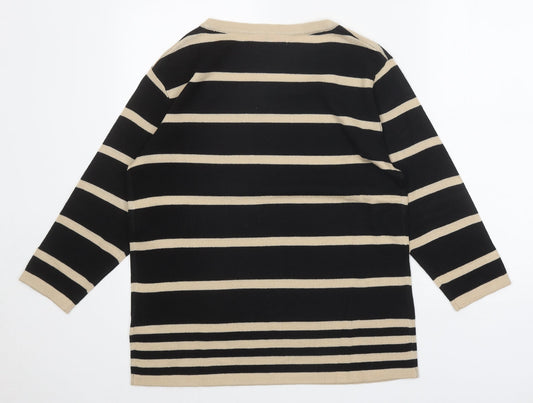 Womens UK Size 12 Julipa Black Pullover Jumper