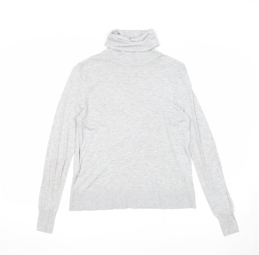 Womens UK Size M Zara Grey Pullover Jumper