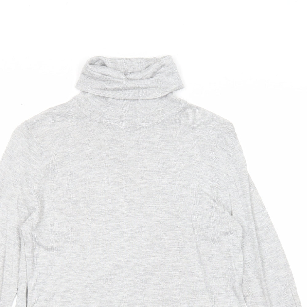 Womens UK Size M Zara Grey Pullover Jumper