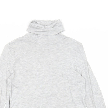 Womens UK Size M Zara Grey Pullover Jumper