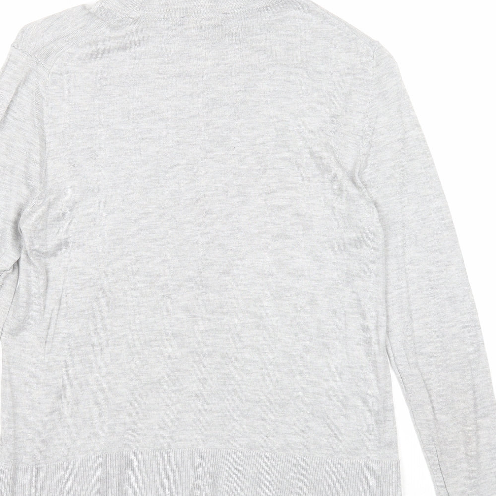 Womens UK Size M Zara Grey Pullover Jumper