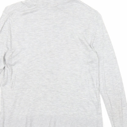 Womens UK Size M Zara Grey Pullover Jumper