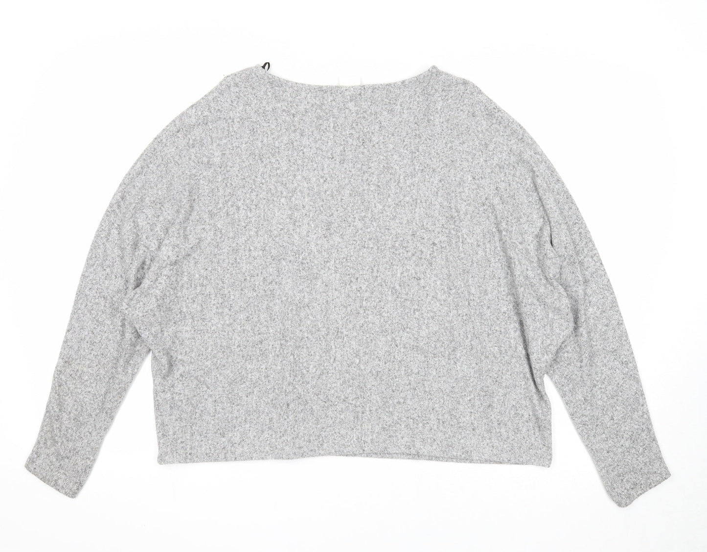 Womens UK Size L H&M Grey Pullover Jumper